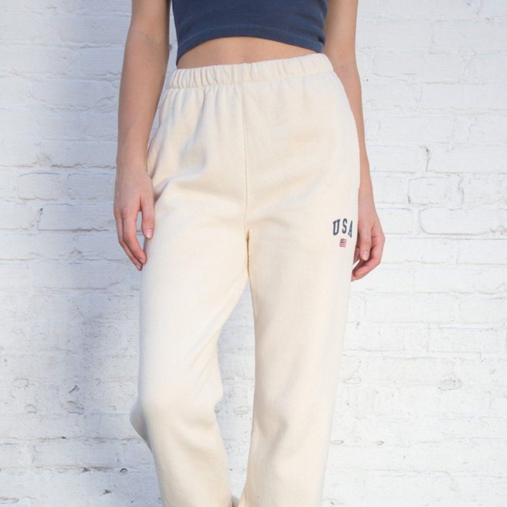 NWOT Rosa USA Flag Sweatpants